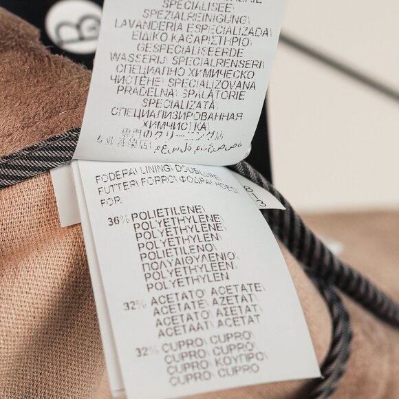 Brunello Cucinelli AW/15 Taupe Suede Zip-Hem Skinny Pants - Picture 8 of 8